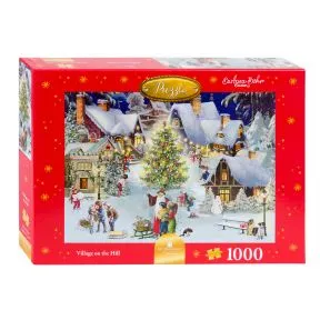 Village on the Hill Jigsaw Puzzle